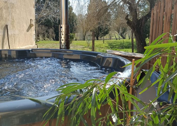 moment de calme dans le gite du grand Castillon